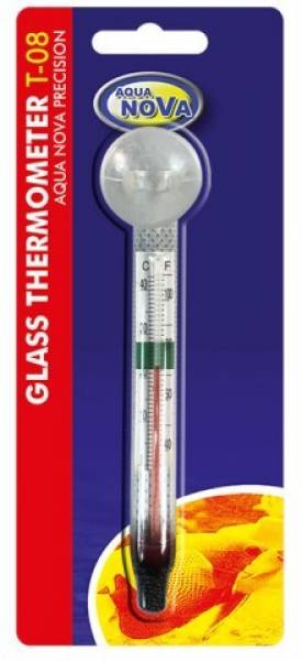 Glasthermometer mit Saugnapf